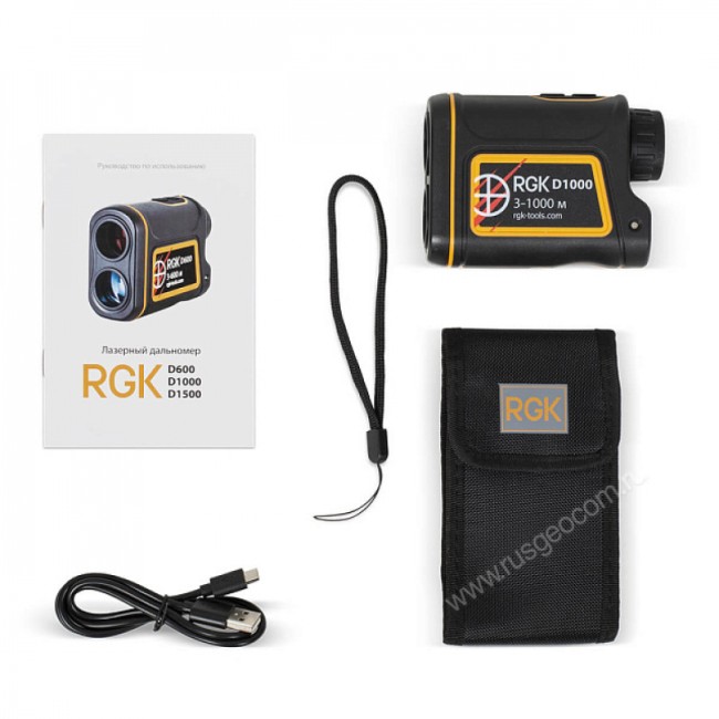 Оптический дальномер RGK D1000 (с поверкой) Оптический дальномер RGK D1000 (с поверкой)