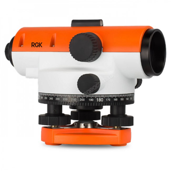Комплект оптический нивелир RGK C-20 с поверкой + штатив S6-N + рейка AMO S3 Комплект оптический нивелир RGK C-20 с поверкой + штатив S6-N + рейка AMO S3