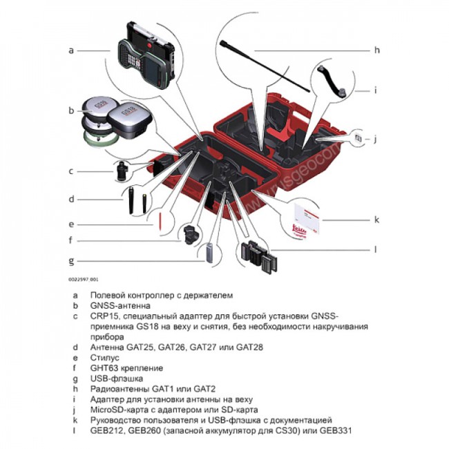GNSS-приемник Leica GS18 I LTE & UHF