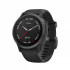 Часы Garmin Fenix 6S Sapphire серый DLC с черным ремешком