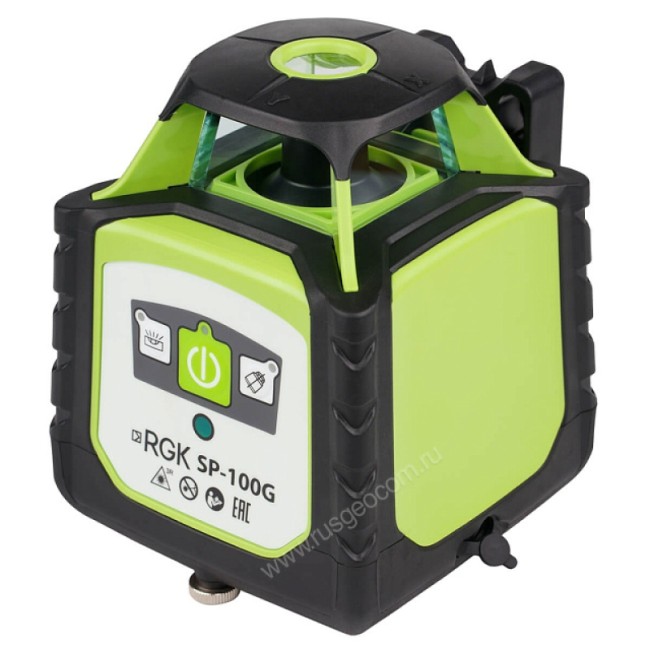 Ротационный нивелир RGK SP-100G с калибровкой Ротационный нивелир RGK SP-100G с калибровкой