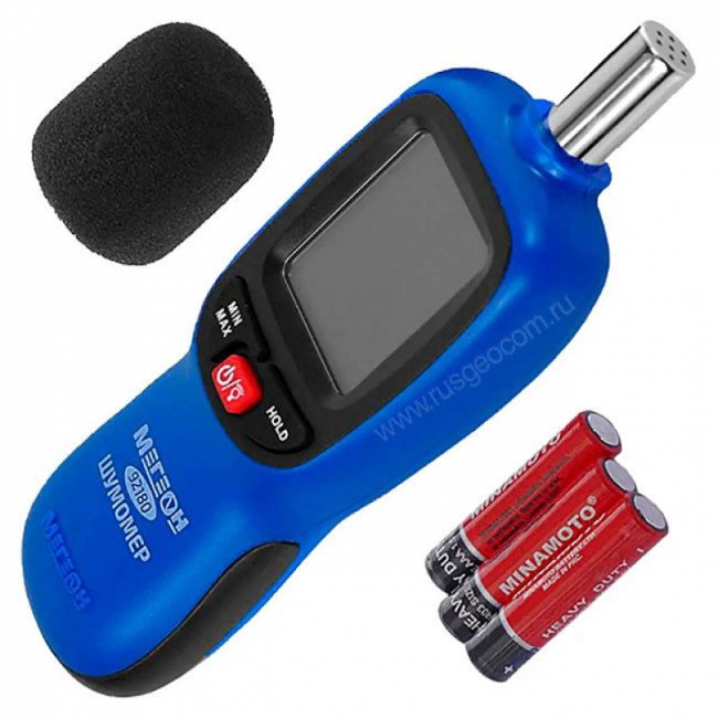 Шумомер МЕГЕОН 92180 с поверкой Шумомер МЕГЕОН 92180 с поверкой