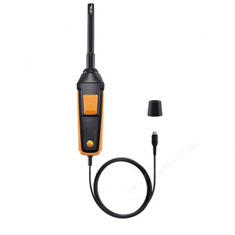 Высокоточный цифровой зонд влажности/температуры, фикс. кабель Testo Высокоточный цифровой зонд влажности/температуры, фикс. кабель Testo