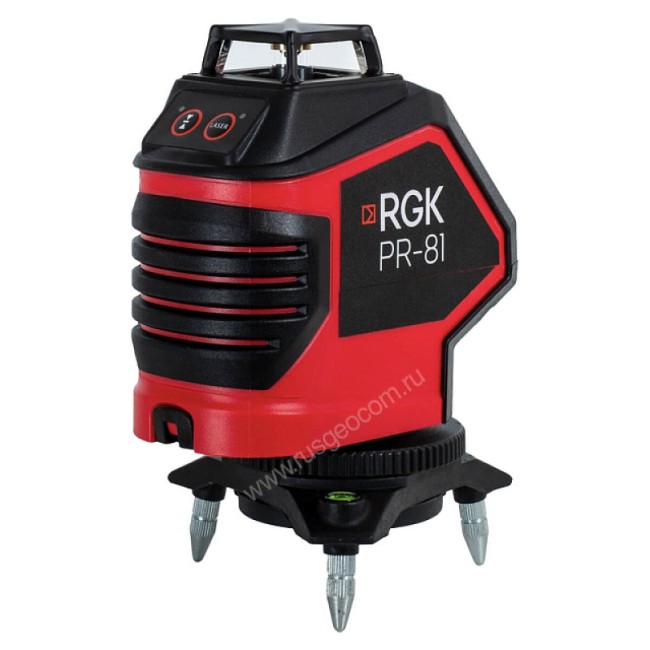 Лазерный уровень RGK PR-81 с калибровкой Лазерный уровень RGK PR-81 с калибровкой