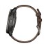 Часы Garmin Venu 2 Plus серый с серым безелем и кожаным ремешком