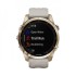 Часы Garmin Fenix 7S Sapphire Solar титановый кремово-золотой с светло-песочным силиконовым ремешком Часы Garmin Fenix 7S Sapphire Solar титановый кремово-золотой с светло-песочным силиконовым ремешком