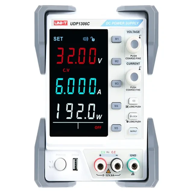 Источник питания UNI-T UDP1306C 6А, 32В (192Вт) Источник питания UNI-T UDP1306C 6А, 32В (192Вт)