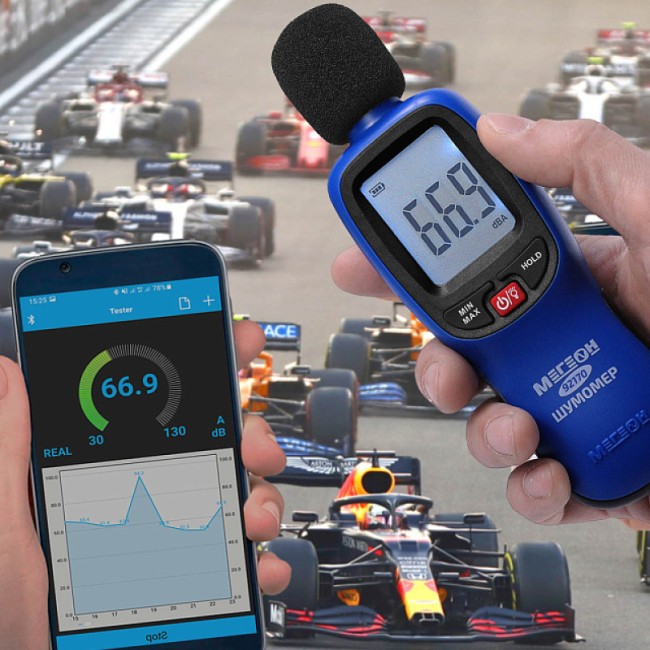 Шумомер МЕГЕОН 92170 с Bluetooth Шумомер МЕГЕОН 92170 с Bluetooth