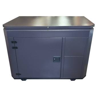 Тихий зимний кожух для генератора 1600 RAL 8019 (2 вентилятора) Тихий зимний кожух для генератора 1600 RAL 8019 (2 вентилятора)