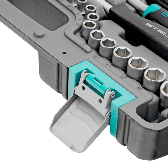 Набор инструментов 1/2", 1/4" CrV 69 предметов Stels