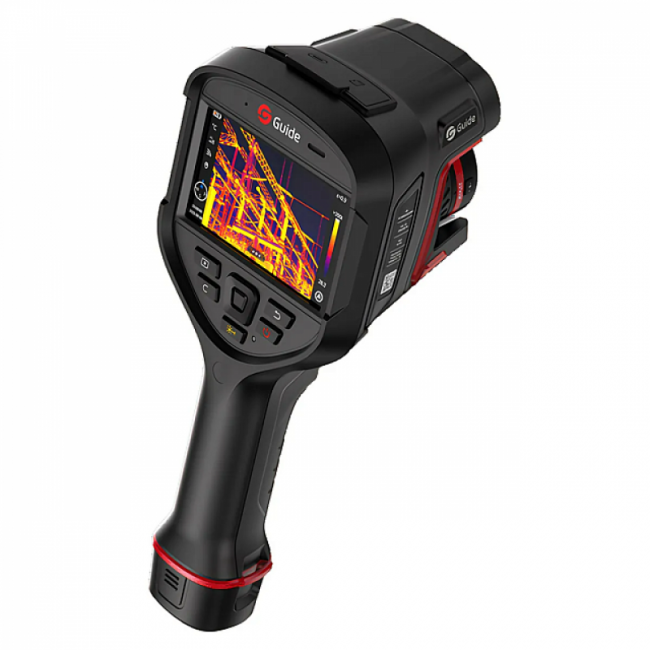 Тепловизор Guide H3 с поверкой в комплекте с широкоугольным 44° x 34°, высокотемпературным и телеобъективом 7° x 5° Тепловизор Guide H3 с поверкой в комплекте с широкоугольным 44° x 34°, высокотемпературным и телеобъективом 7° x 5°