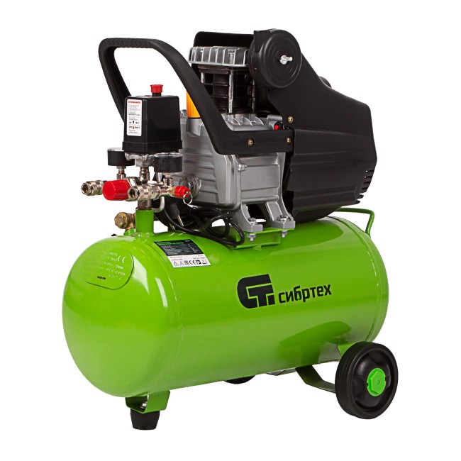 Компрессор воздушный КК-1500/24 прямой привод, масляный Сибртех Компрессор воздушный КК-1500/24 прямой привод, масляный Сибртех