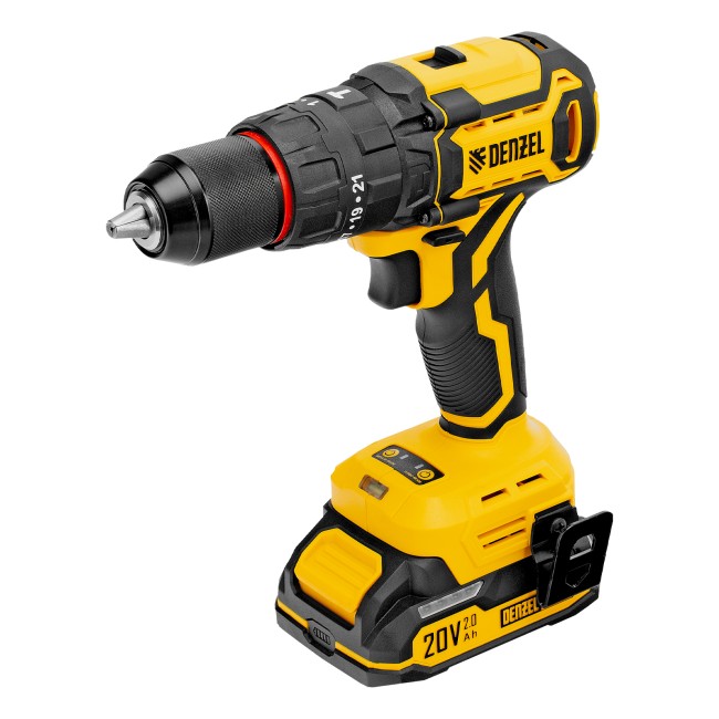 Дрель-шуруповерт аккумуляторная ударная CIDH-BL-20 Denzel Дрель-шуруповерт аккумуляторная ударная CIDH-BL-20 Denzel
