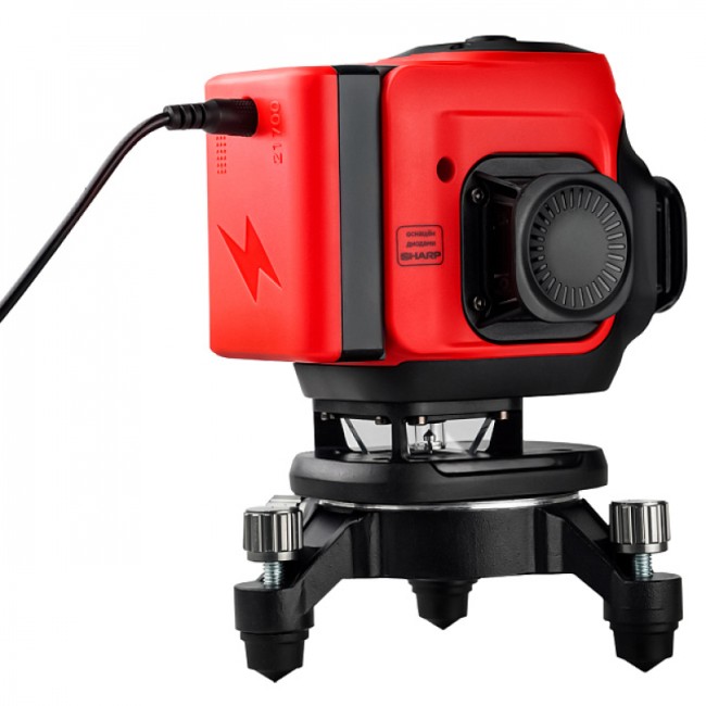 Лазерный уровень RGK ALPHA 3D-D с зелёным лучом Лазерный уровень RGK ALPHA 3D-D с зелёным лучом