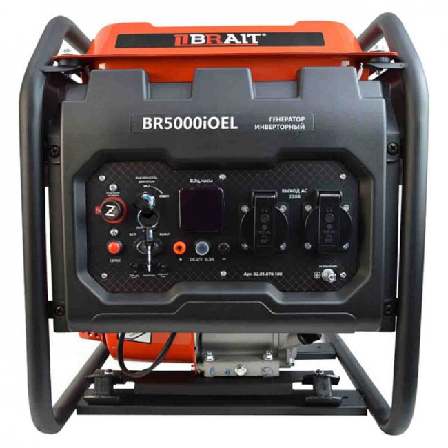 Инверторный генератор BRAIT BR-5000iOEL Инверторный генератор BRAIT BR-5000iOEL