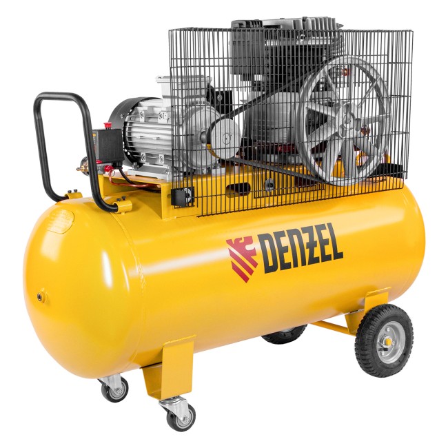 Компрессор воздушный ременной BCI4000-T/200 Denzel