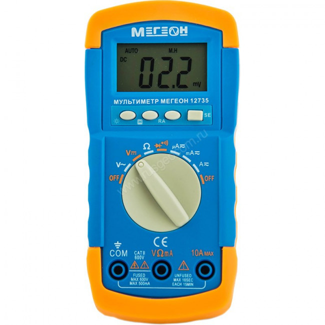 Мультиметр МЕГЕОН 12735 Мультиметр МЕГЕОН 12735