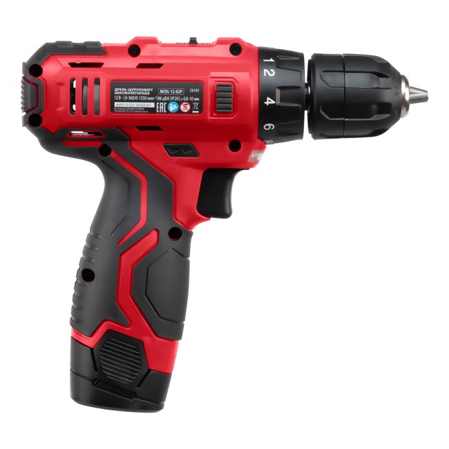 Дрель-шуруповерт аккумуляторная MCDL-12-02P 2 акк. MTX Дрель-шуруповерт аккумуляторная MCDL-12-02P 2 акк. MTX