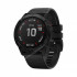 Часы Garmin Fenix 6X Pro черные с черным ремешком Часы Garmin Fenix 6X Pro черные с черным ремешком