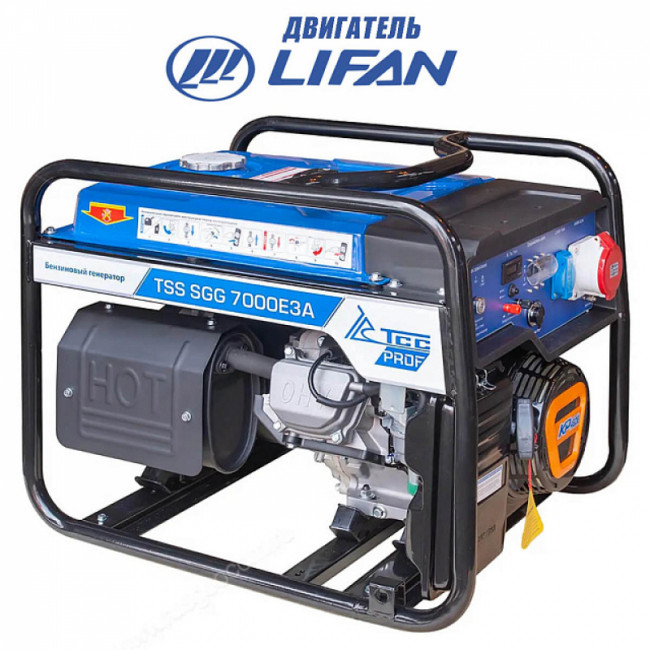 Бензиновый генератор TSS SGG 7000E3A Бензиновый генератор TSS SGG 7000E3A