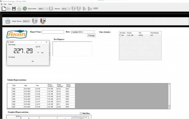 Мультиметр АКИП-2209/3 Мультиметр АКИП-2209/3