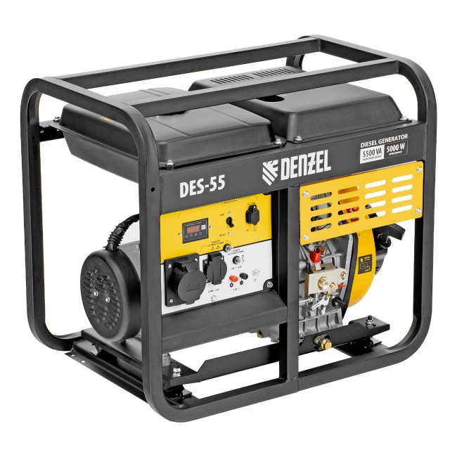 Генератор дизельный DES-55, 5,5 кВт Denzel Генератор дизельный DES-55, 5,5 кВт Denzel