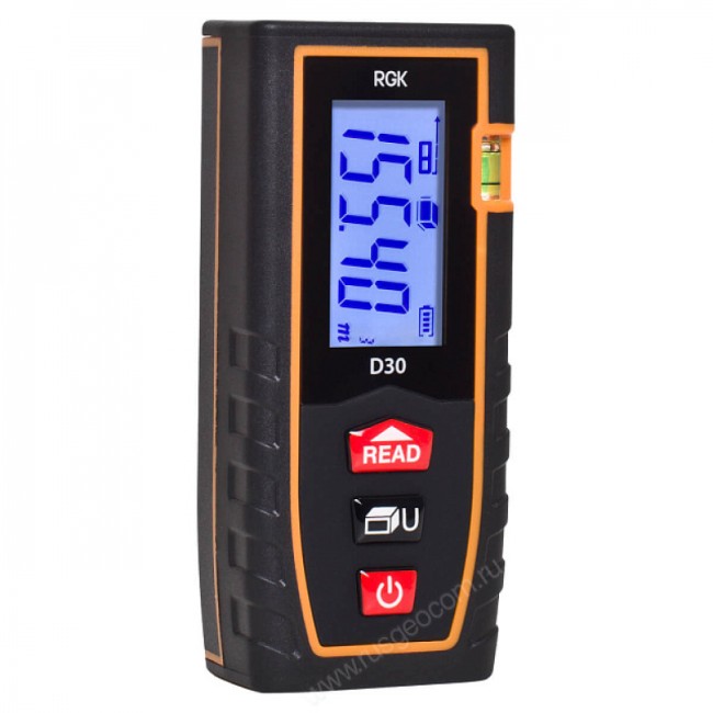 Лазерный дальномер RGK D30 (с поверкой) Лазерный дальномер RGK D30 (с поверкой)