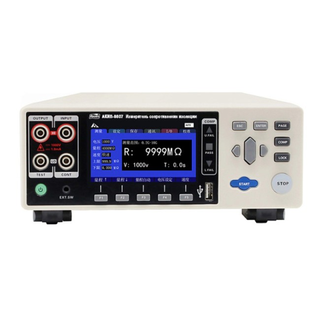 Измеритель сопротивления изоляции АКИП-8607 Измеритель сопротивления изоляции АКИП-8607