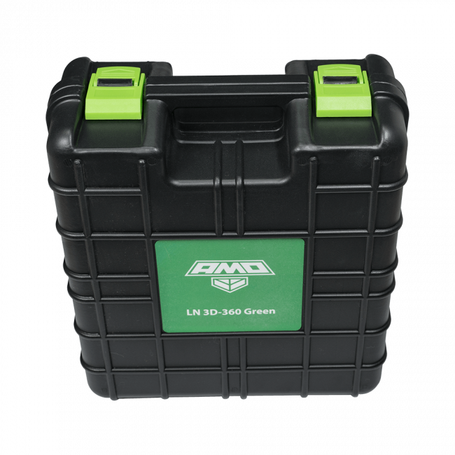 Лазерный уровень AMO LN 3D-360 Green с зеленым лучом Лазерный уровень AMO LN 3D-360 Green с зеленым лучом