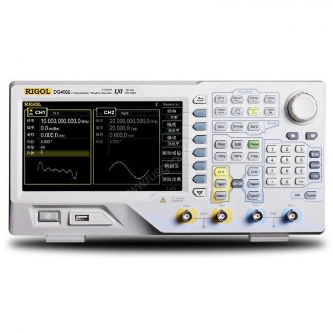 Универсальный генератор сигналов Rigol DG4062 Универсальный генератор сигналов Rigol DG4062