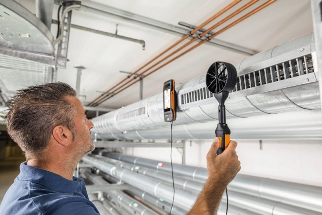 Комплект Testo 400 для вентиляции с зондом-крыльчаткой 16 мм Комплект Testo 400 для вентиляции с зондом-крыльчаткой 16 мм