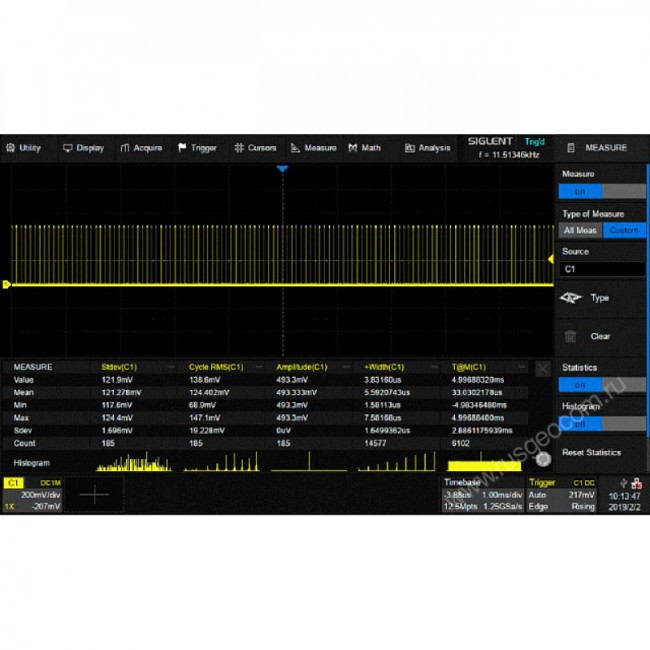 Осциллограф АКИП-4129А Осциллограф АКИП-4129А
