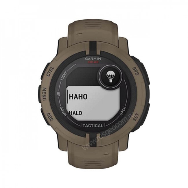 Часы Garmin Instinct 2 Solar Tactical коричневый Часы Garmin Instinct 2 Solar Tactical коричневый