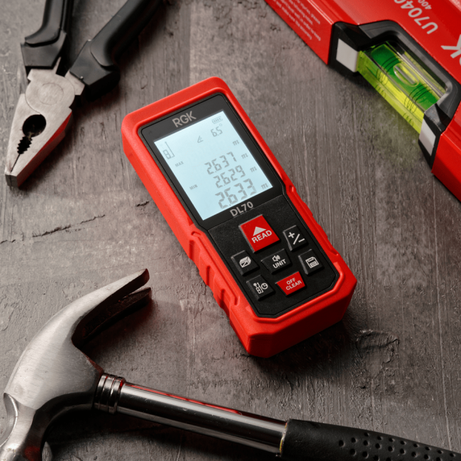 Лазерный дальномер RGK DL70 Лазерный дальномер RGK DL70
