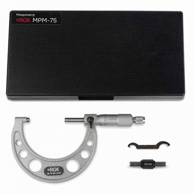 Микрометр RGK MPM-75 Микрометр RGK MPM-75