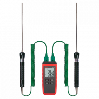 Термометр RGK CT-12 с погружными зондами температуры TR-10W