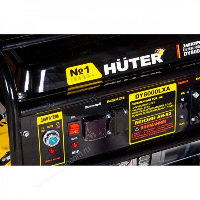 Бензиновый генератор HUTER DY8000LXA Бензиновый генератор HUTER DY8000LXA