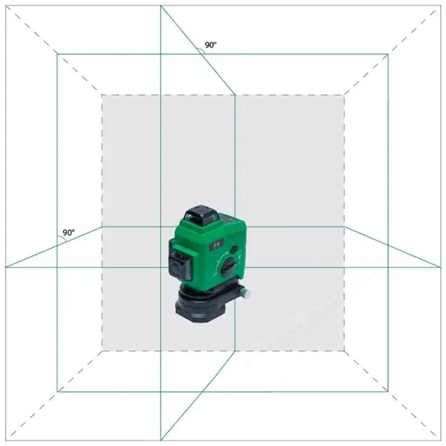 Лазерный уровень ADA TopLiner 3x360 Green Лазерный уровень ADA TopLiner 3x360 Green