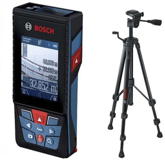 Лазерный дальномер Bosch GLM 120 C + BT 150 (0.601.072.F01) Лазерный дальномер Bosch GLM 120 C + BT 150 (0.601.072.F01)