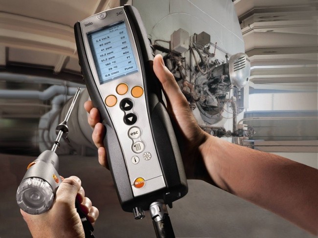 Комплект Testo 340 (O2, CO, NO, NO2) Комплект Testo 340 (O2, CO, NO, NO2)