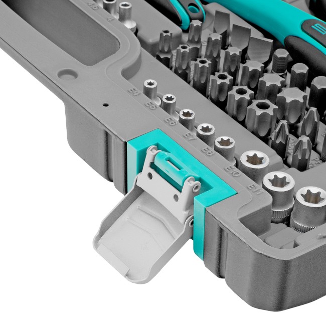 Набор инструментов 1/4", 3/8", 1/2", Cr-V 151 предмет Stels Набор инструментов 1/4", 3/8", 1/2", Cr-V 151 предмет Stels